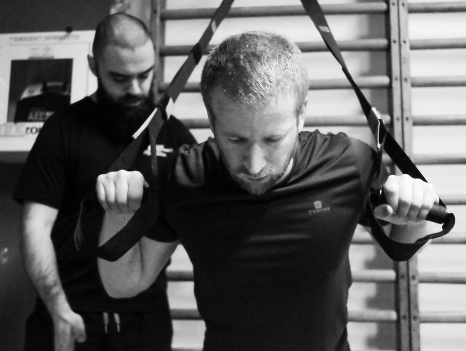 serge pendant l'entrainement
