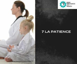 Le sport t'apprendras la patience. 