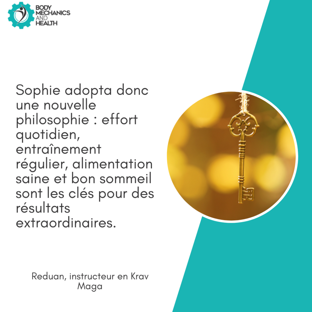 La constance est la clé pour un résultat durable, Reduan coach sportif à mons 