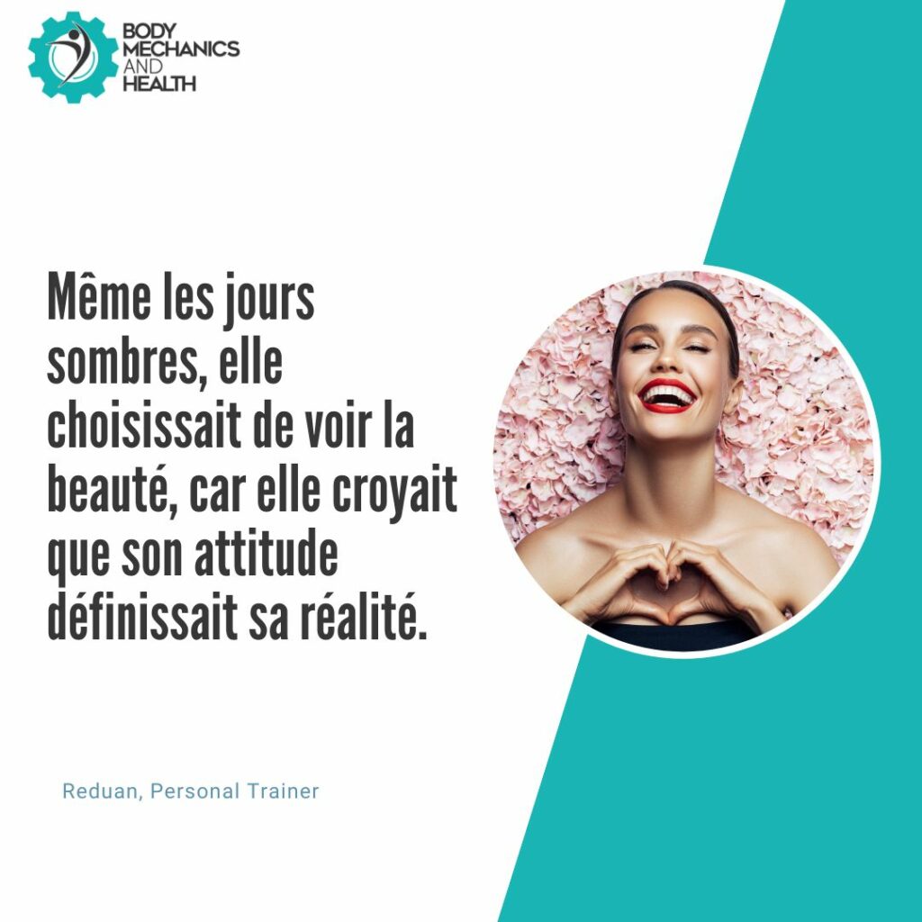 LA pensée positive comme arme 