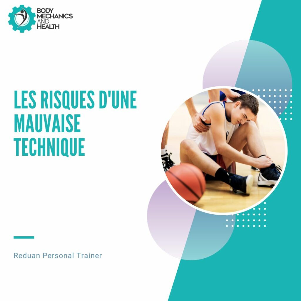 Quels sont les risques d'une mauvaise technique sportive ? Reduan coach sportif à Mons